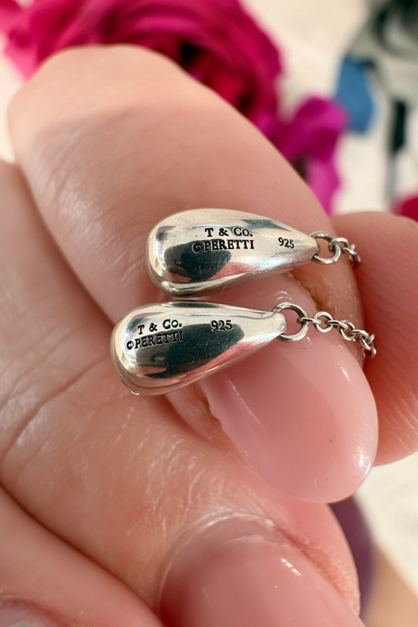 Tiffany & Co. Elsa Peretti® Teardrop Drop Earrings