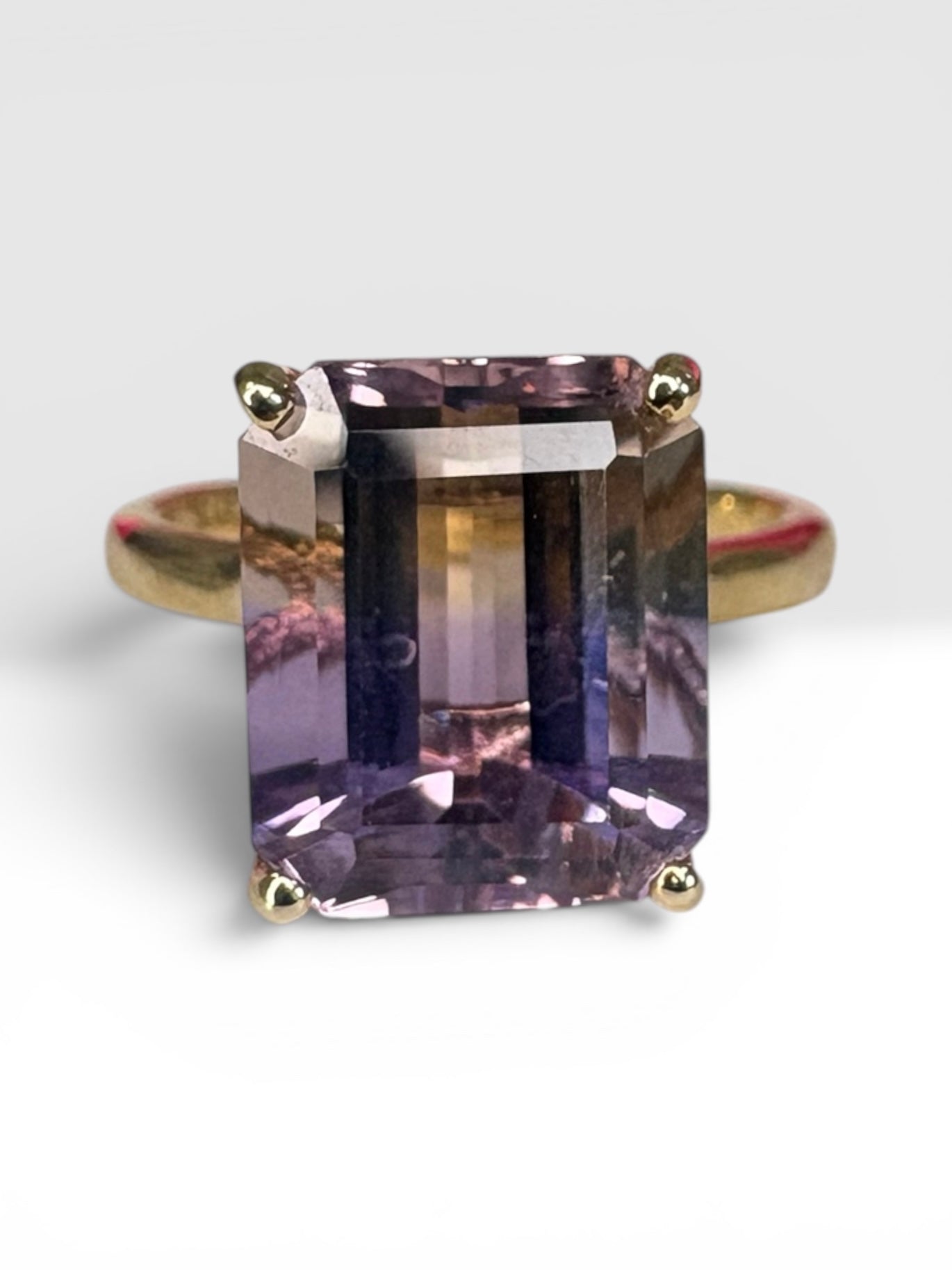 9ct Gold Ametrine Statement Ring